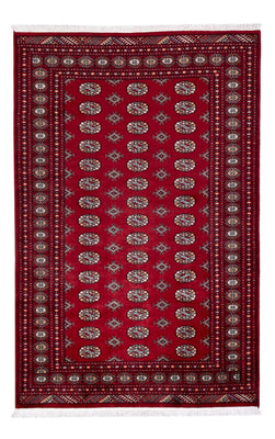 Pakistan Tæppe - 241 x 154 cm - rød