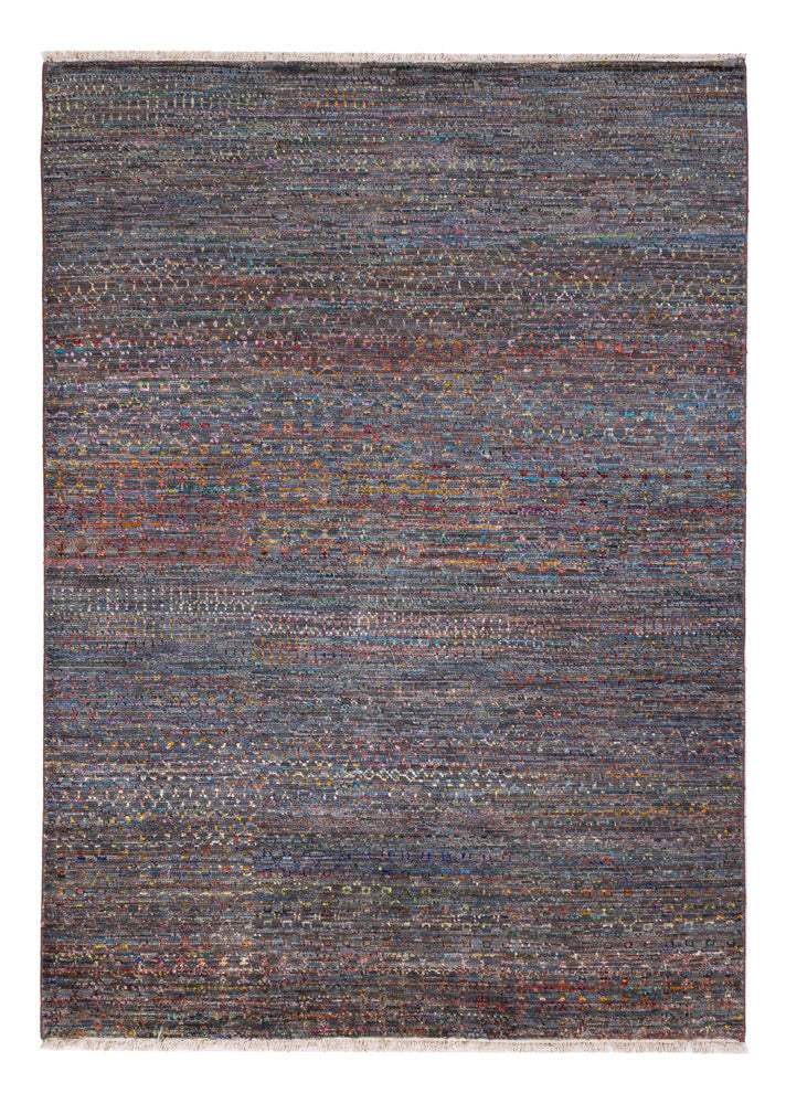 Designer tæppe - 243 x 173 cm - flerfarvet