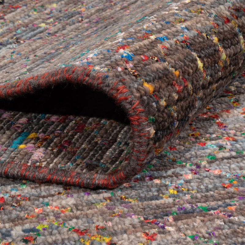 Designer tæppe - 243 x 173 cm - flerfarvet