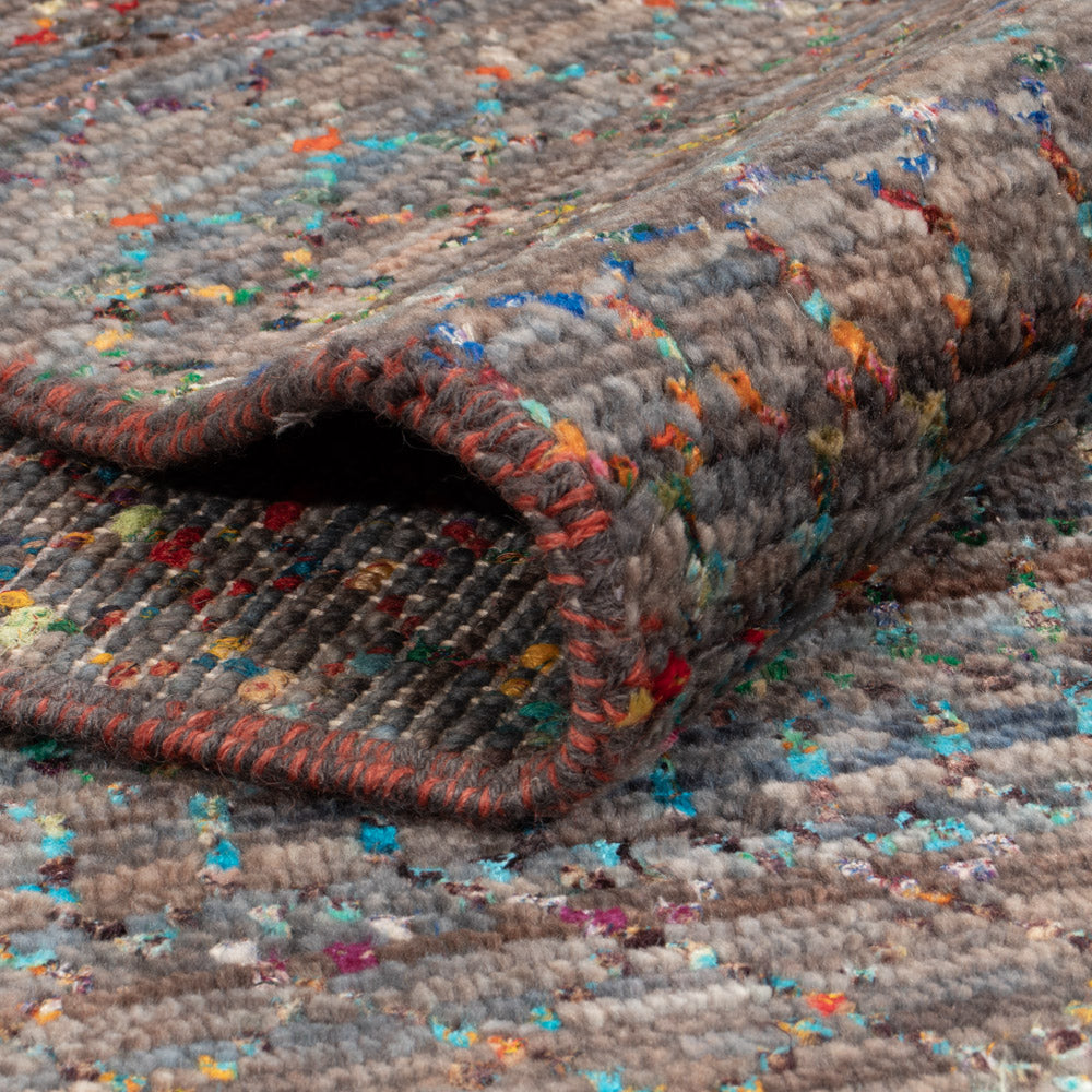 Designer tæppe - 246 x 171 cm - flerfarvet