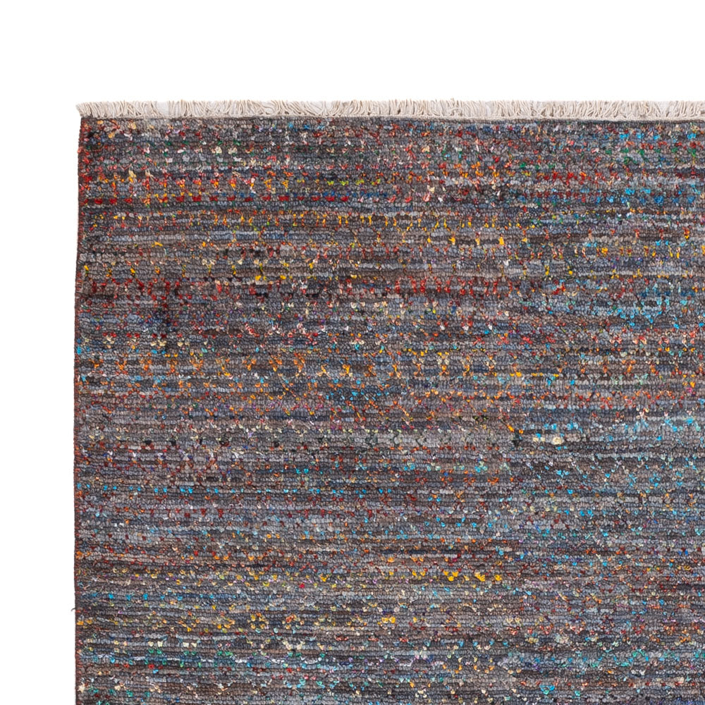 Designer tæppe - 246 x 172 cm - flerfarvet