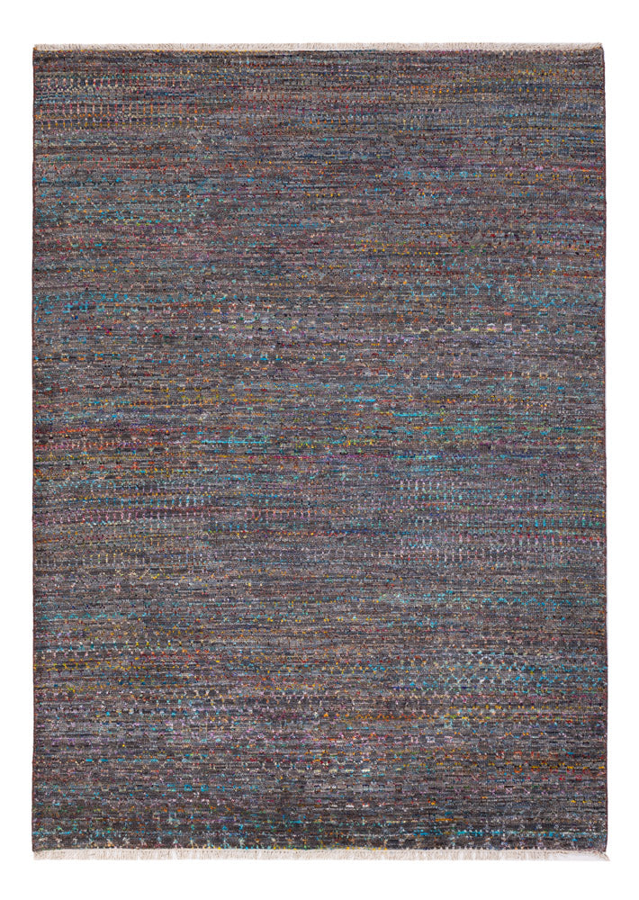 Designer tæppe - 243 x 172 cm - flerfarvet