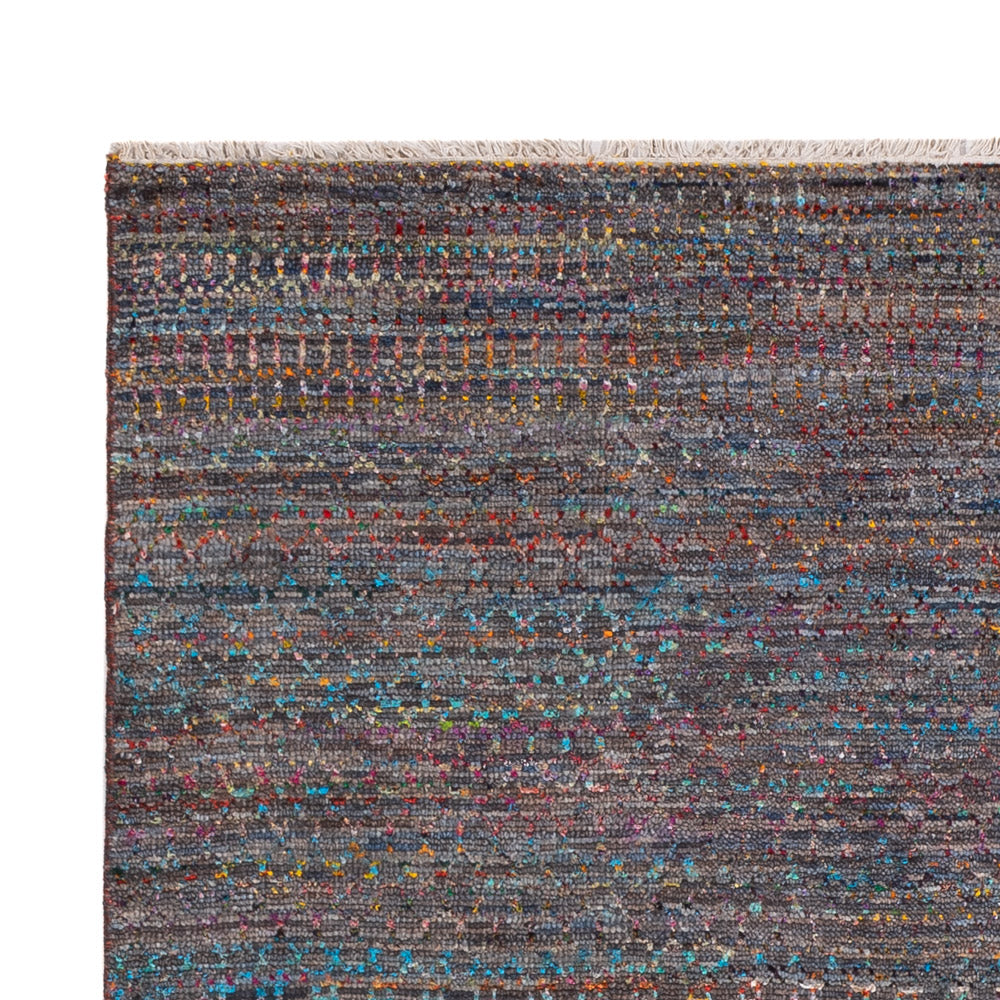 Designer tæppe - 243 x 172 cm - flerfarvet
