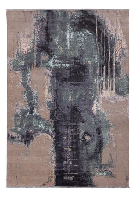 Designer tæppe - 255 x 175 cm - flerfarvet