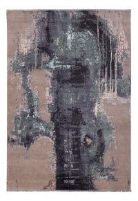 Designer tæppe - 255 x 175 cm - flerfarvet