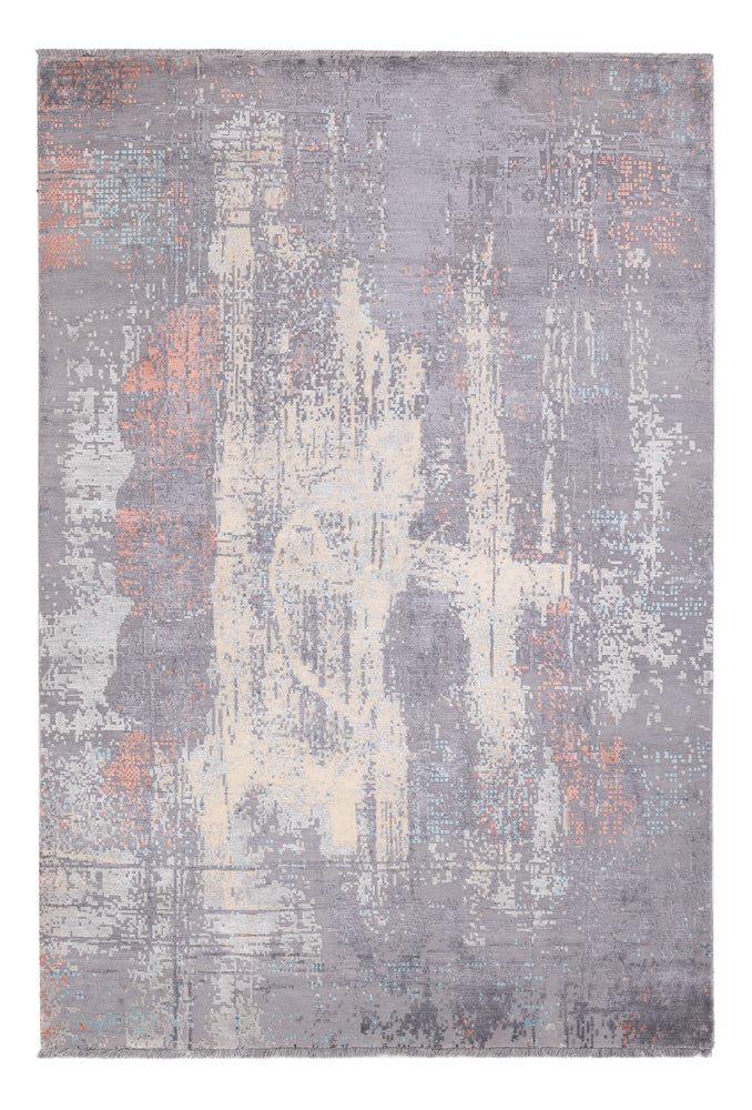 Designer tæppe - 255 x 174 cm - flerfarvet