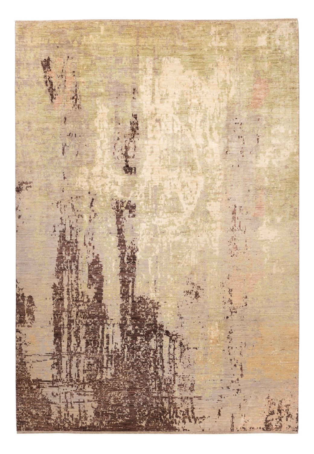 Designer tæppe - 303 x 204 cm - flerfarvet