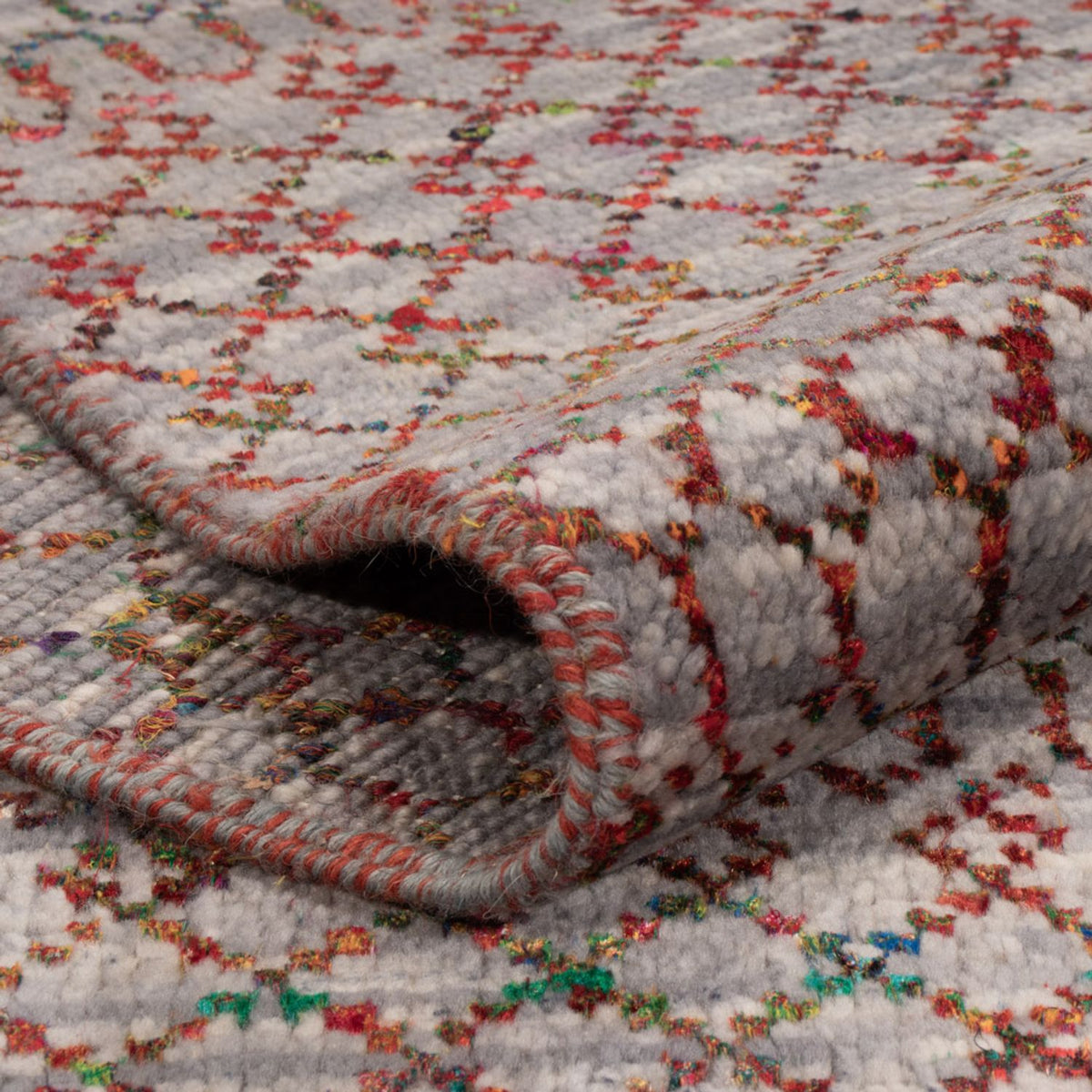 Designer tæppe - 300 x 200 cm - flerfarvet