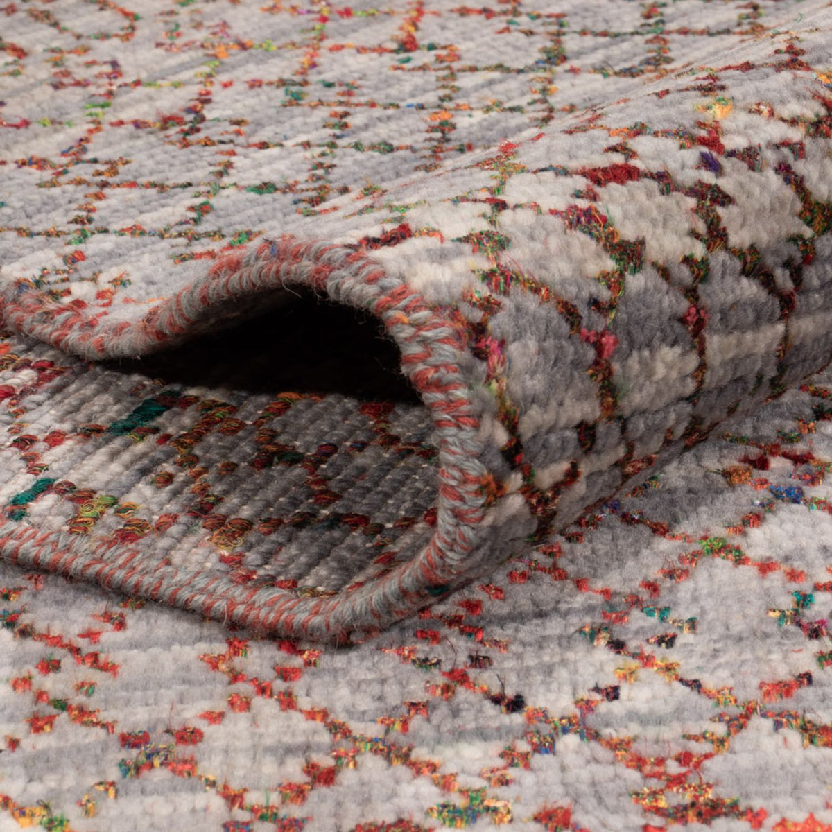 Designer tæppe - 300 x 200 cm - flerfarvet