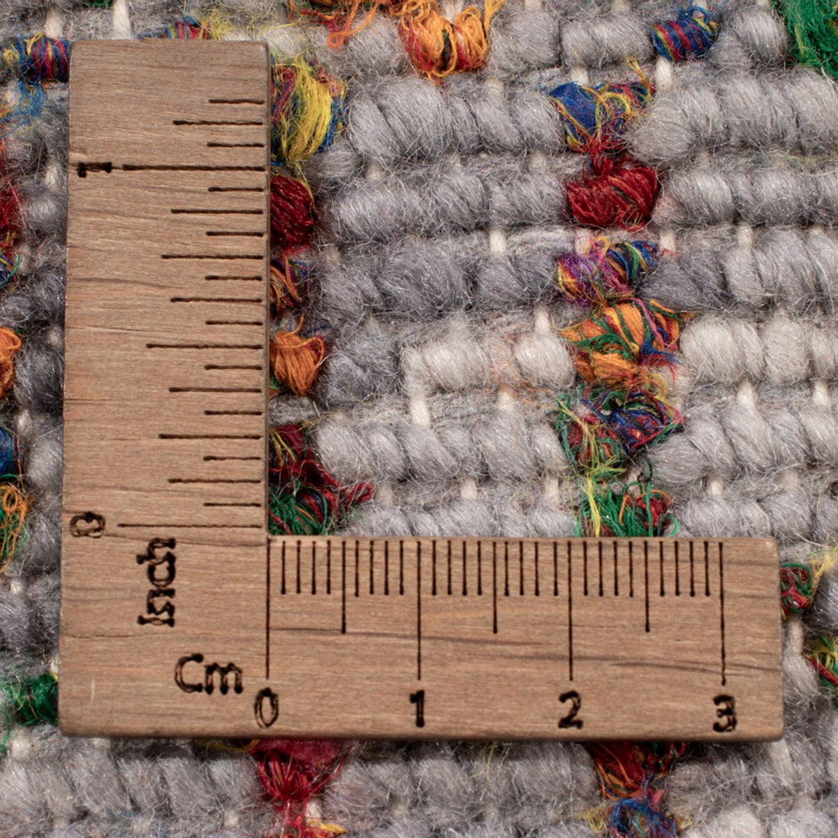 Designer tæppe - 297 x 200 cm - flerfarvet