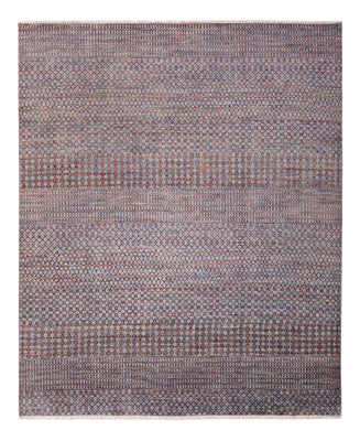 Designer tæppe - 300 x 250 cm - mørkeblå
