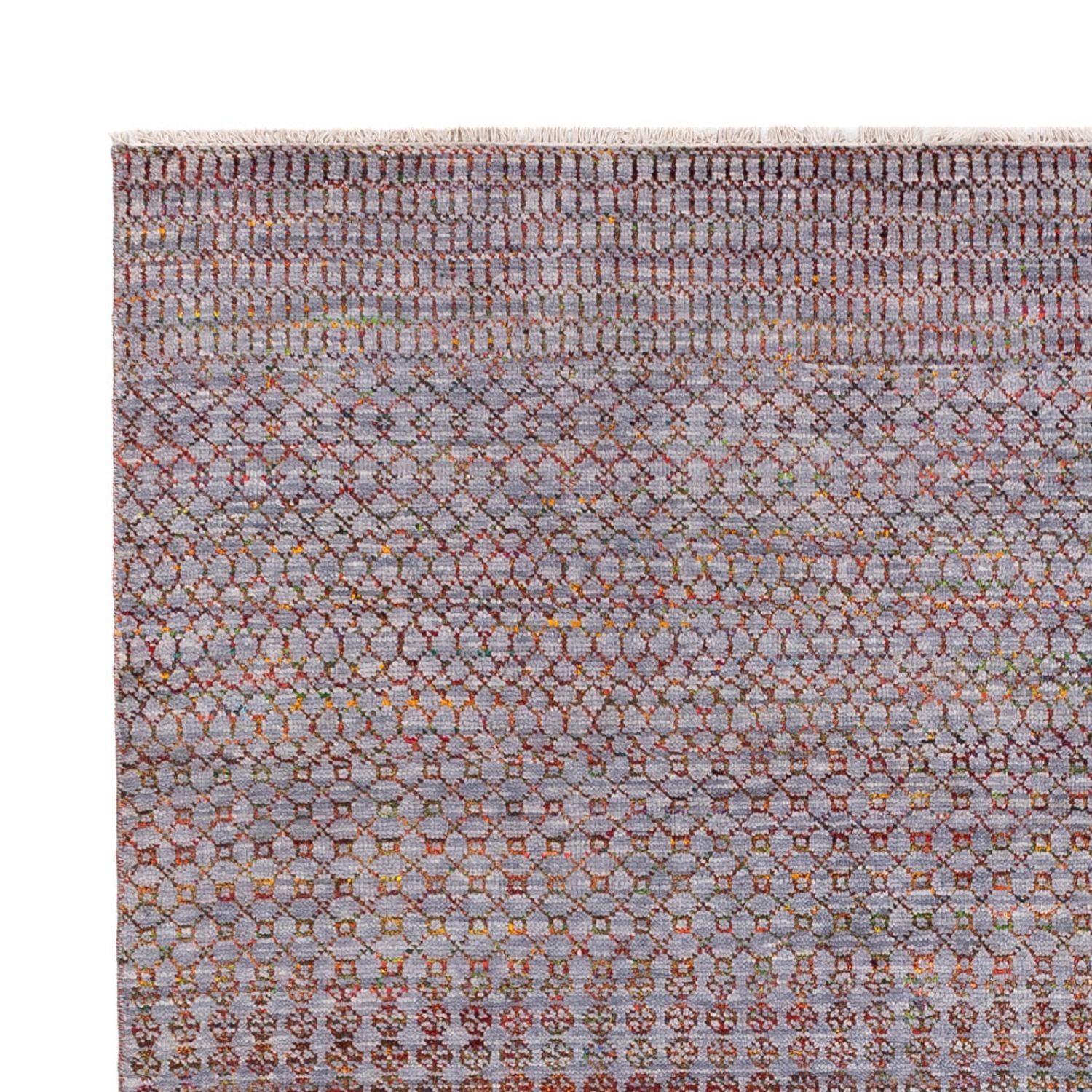 Designer tæppe - 300 x 250 cm - mørkeblå
