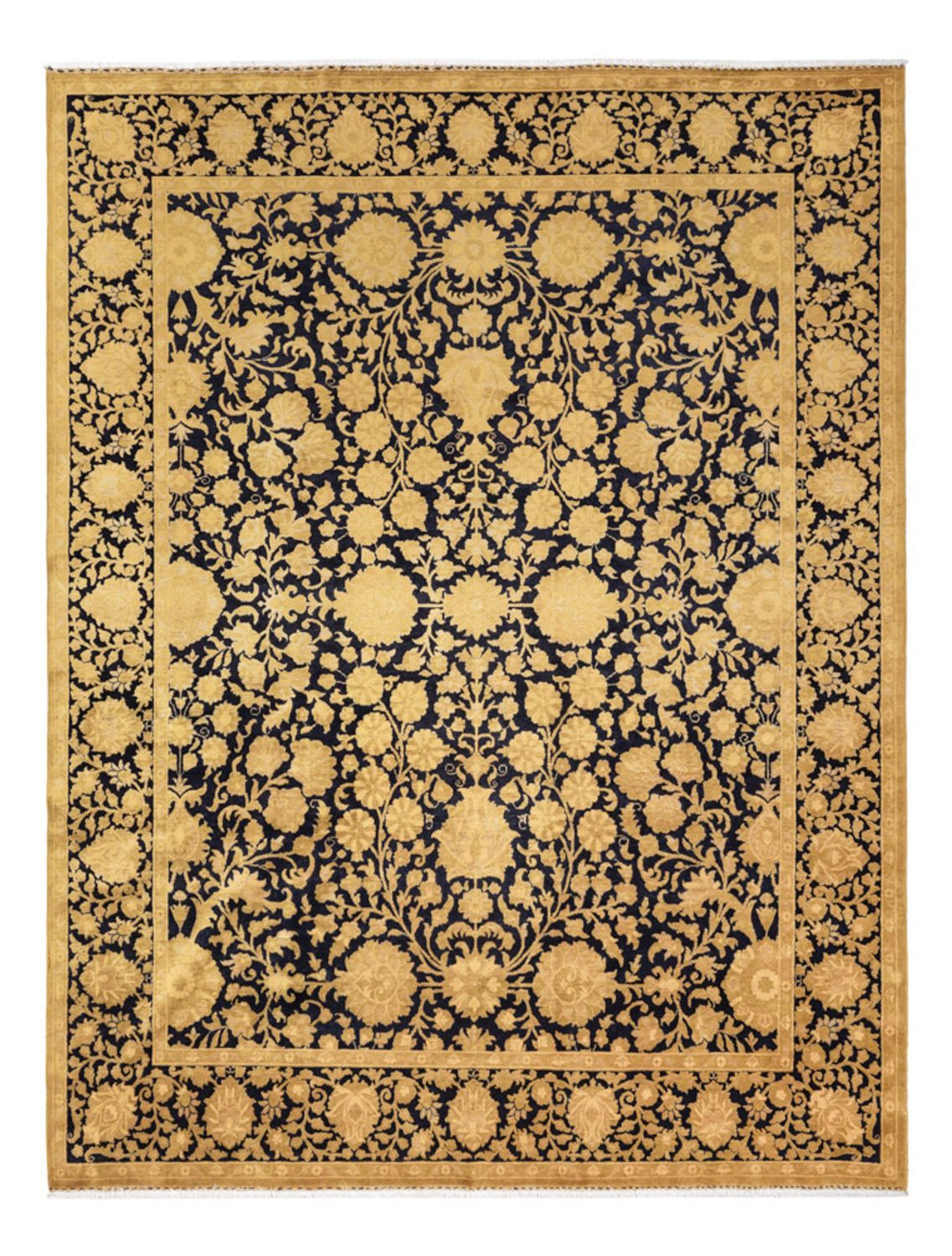 Designer tæppe - 314 x 242 cm - guld