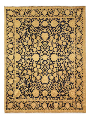 Designer tæppe - 314 x 242 cm - guld
