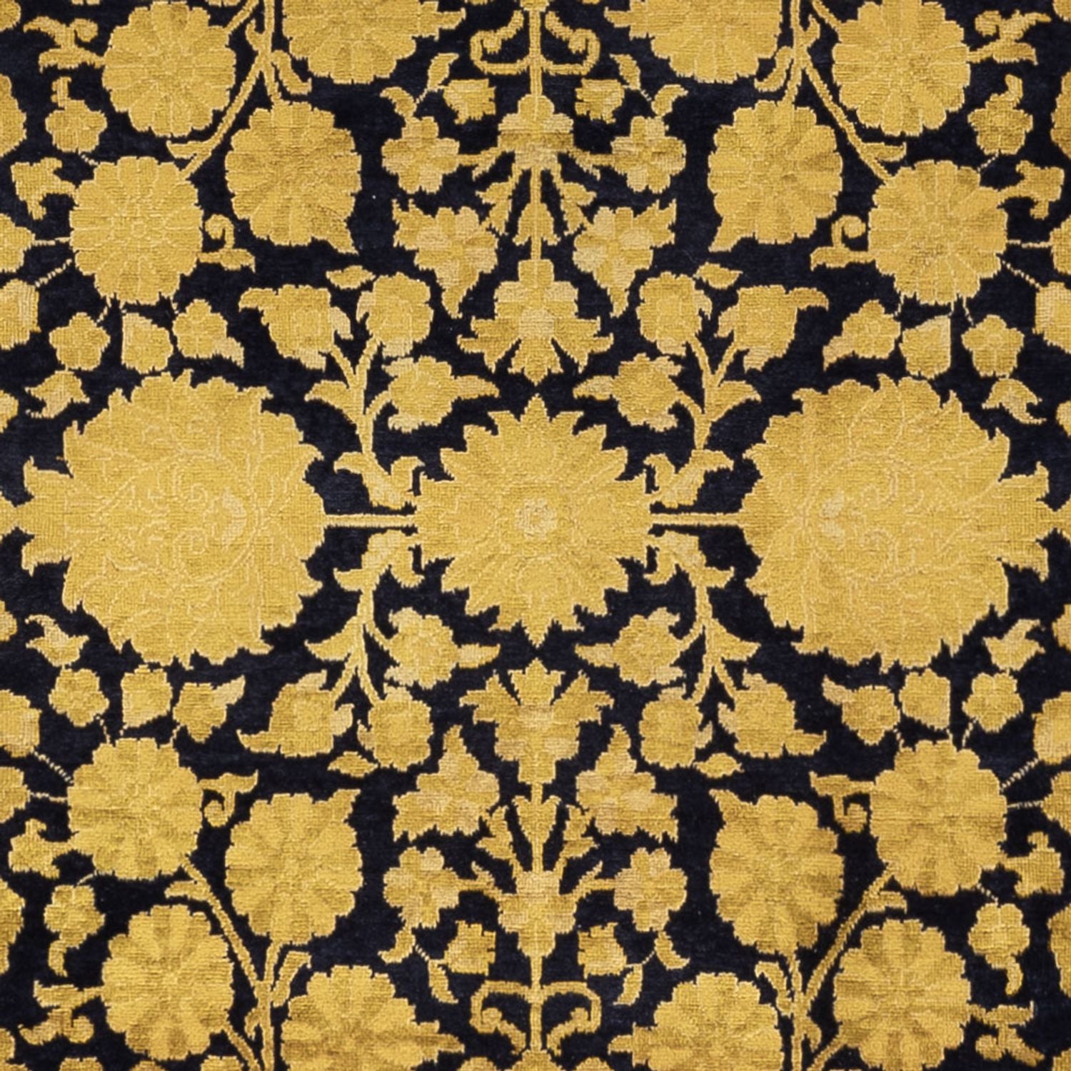 Designer tæppe - 314 x 242 cm - guld