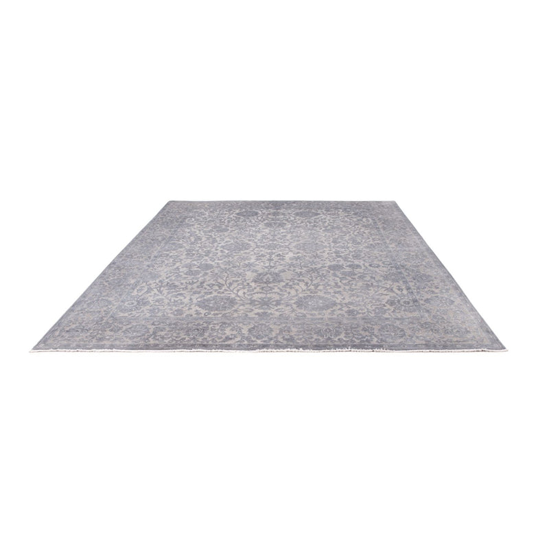 Designer tæppe - 295 x 246 cm - sølv