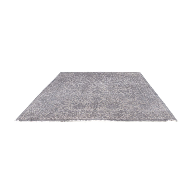 Designer tæppe - 294 x 246 cm - sølv