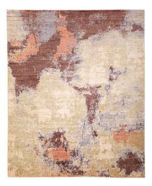 Designer tæppe - 297 x 243 cm - flerfarvet