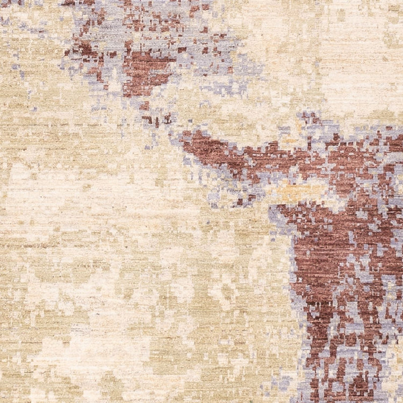 Designer tæppe - 297 x 243 cm - flerfarvet