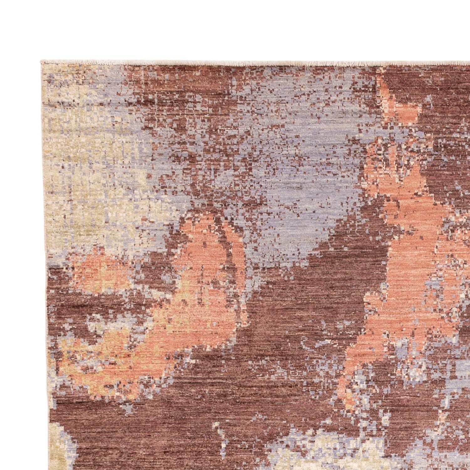 Designer tæppe - 297 x 243 cm - flerfarvet