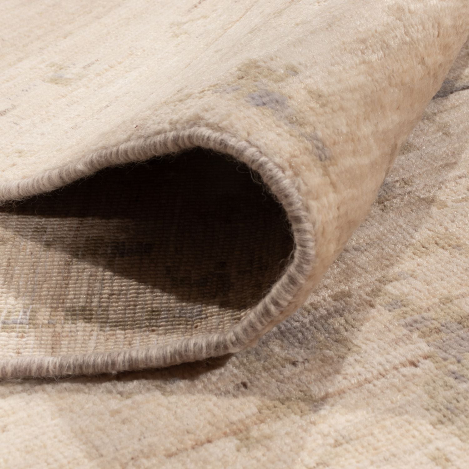 Designer tæppe - 297 x 238 cm - beige