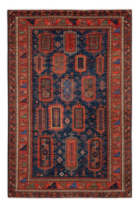Ziegler Carpet - Kazak - 283 x 184 cm - mørkeblå