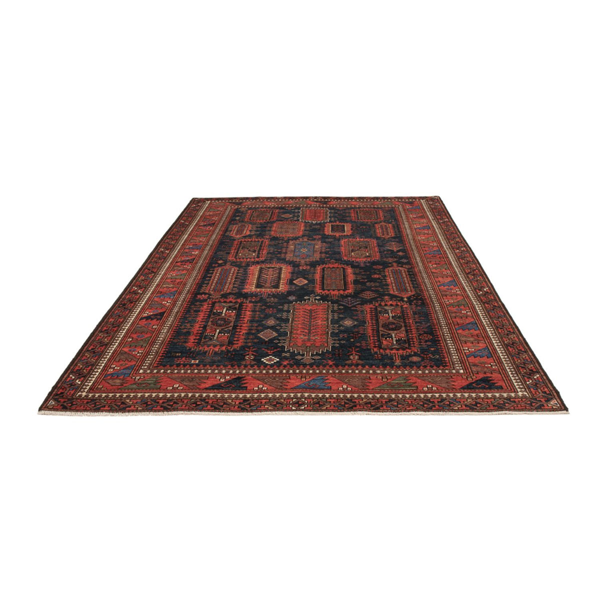 Ziegler Carpet - Kazak - 283 x 184 cm - mørkeblå