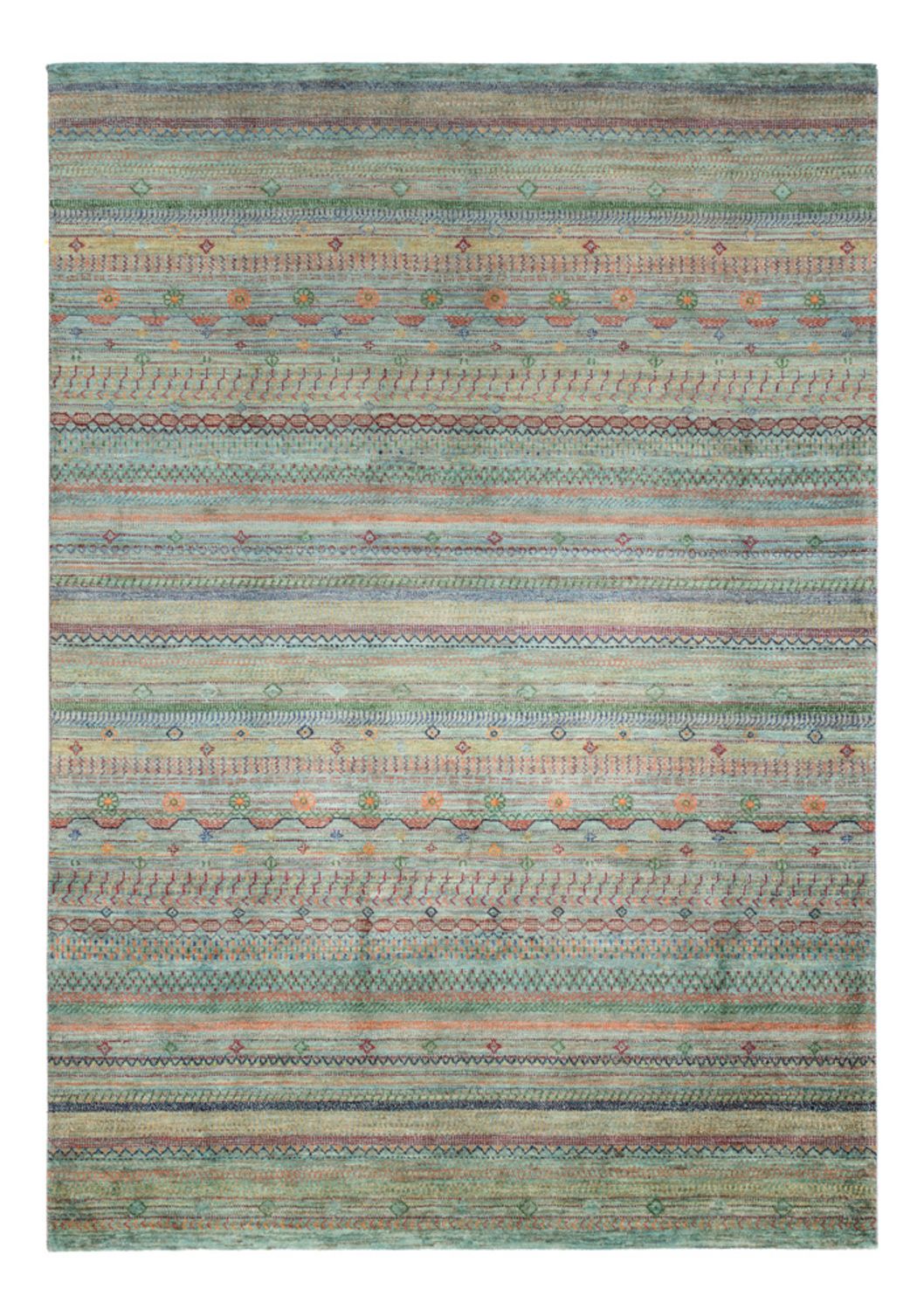 Designer tæppe - 291 x 201 cm - flerfarvet