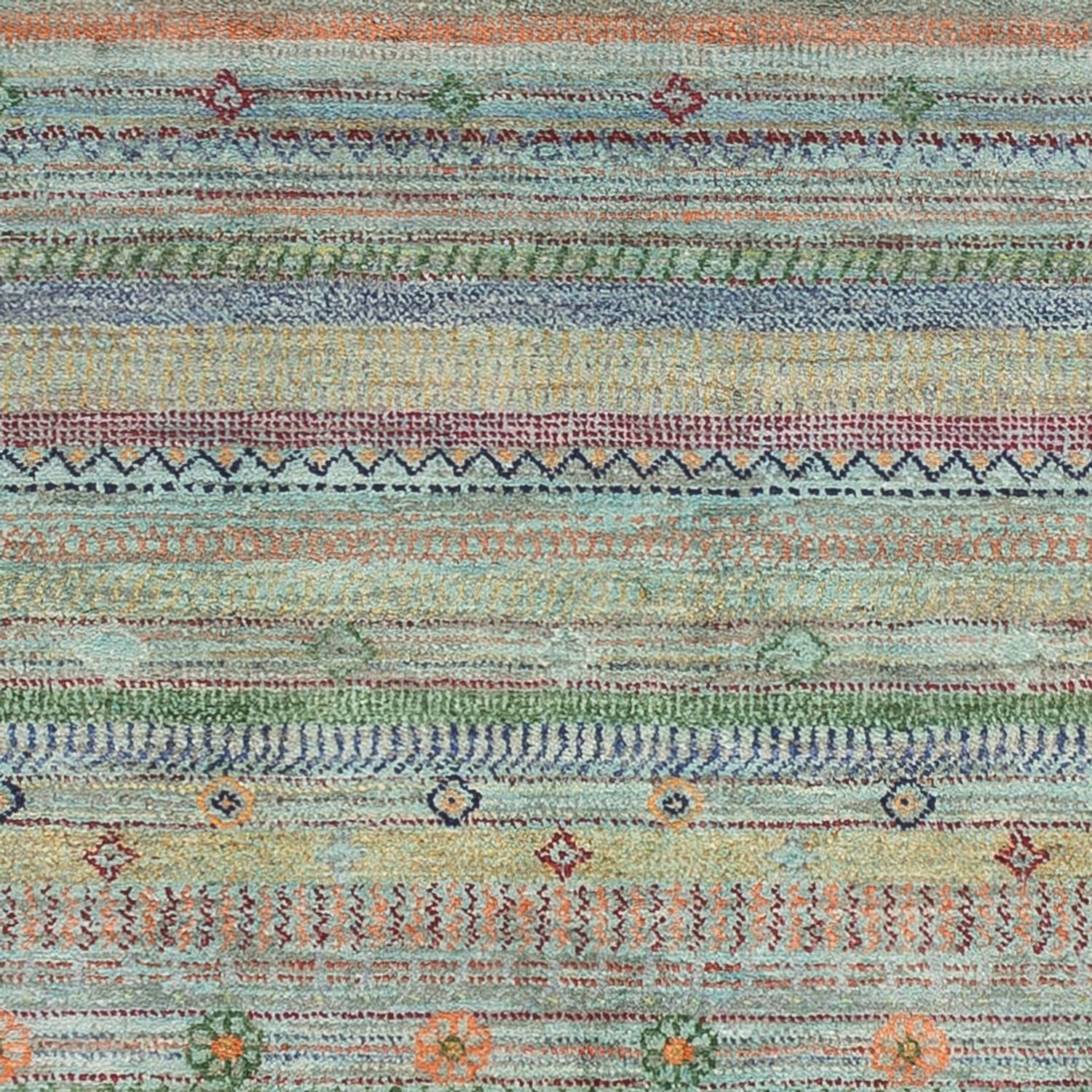 Designer tæppe - 291 x 201 cm - flerfarvet