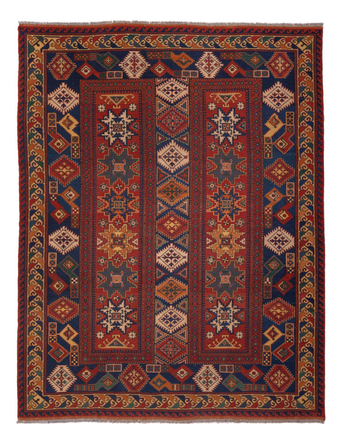 Kelim-tæppe - orientalsk - 316 x 248 cm - flerfarvet