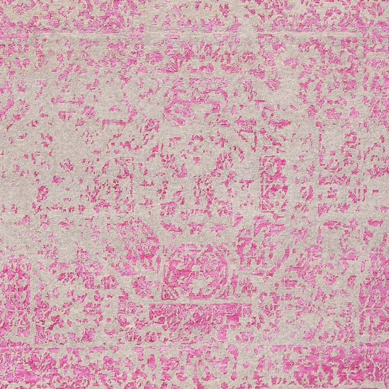 Designer tæppe - 293 x 256 cm - pink