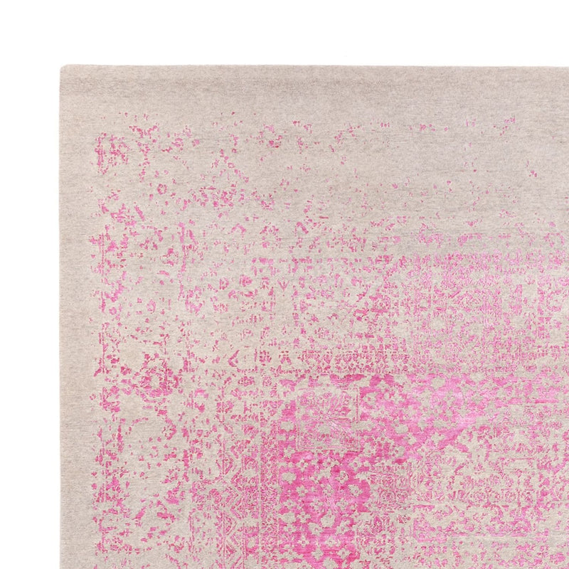 Designer tæppe - 293 x 256 cm - pink