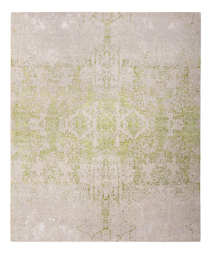 Designer tæppe - 302 x 250 cm - lysegrøn