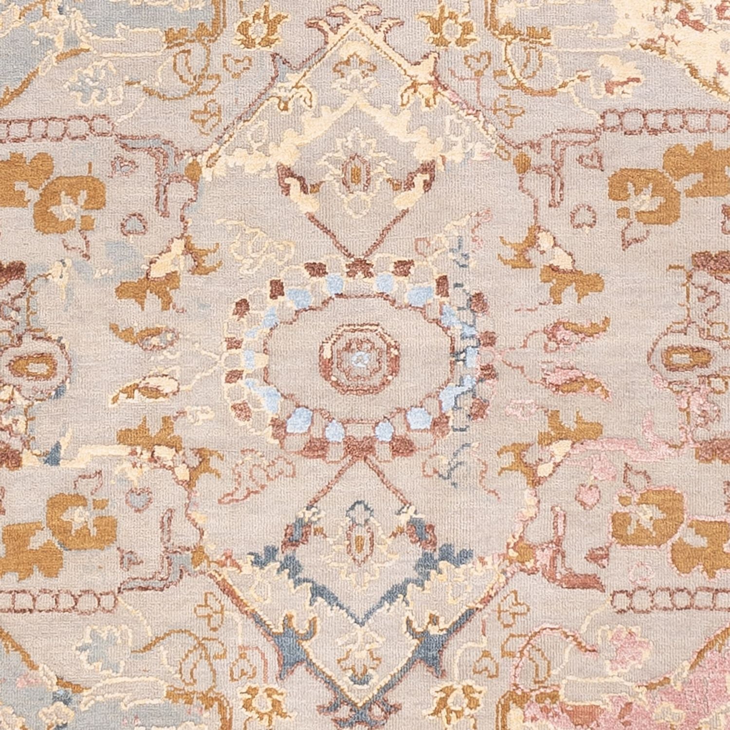 Designer tæppe - 307 x 244 cm - flerfarvet