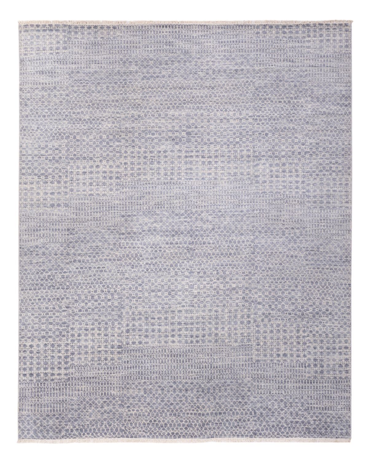 Designer tæppe - 300 x 244 cm - lyseblå