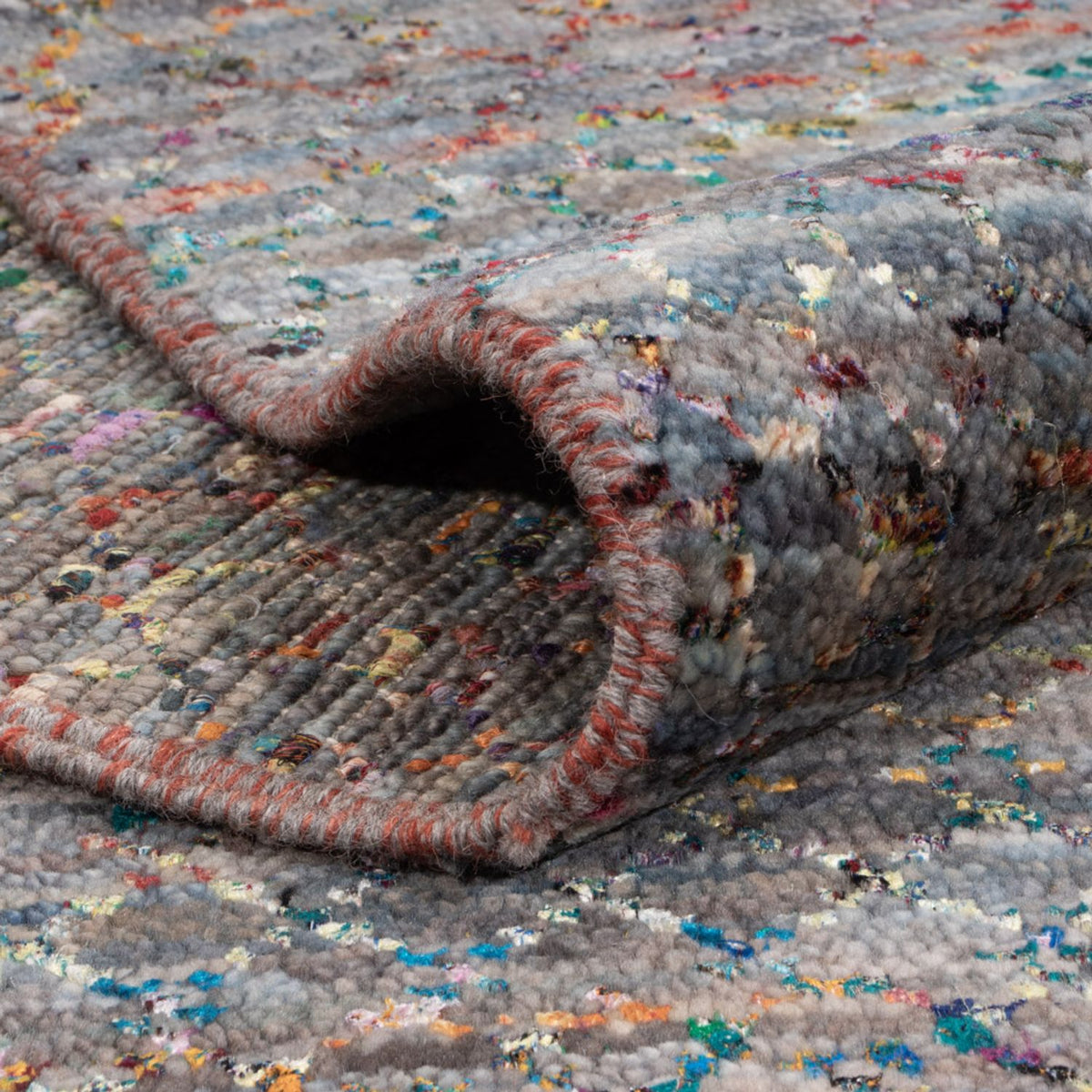 Designer tæppe - 295 x 203 cm - flerfarvet