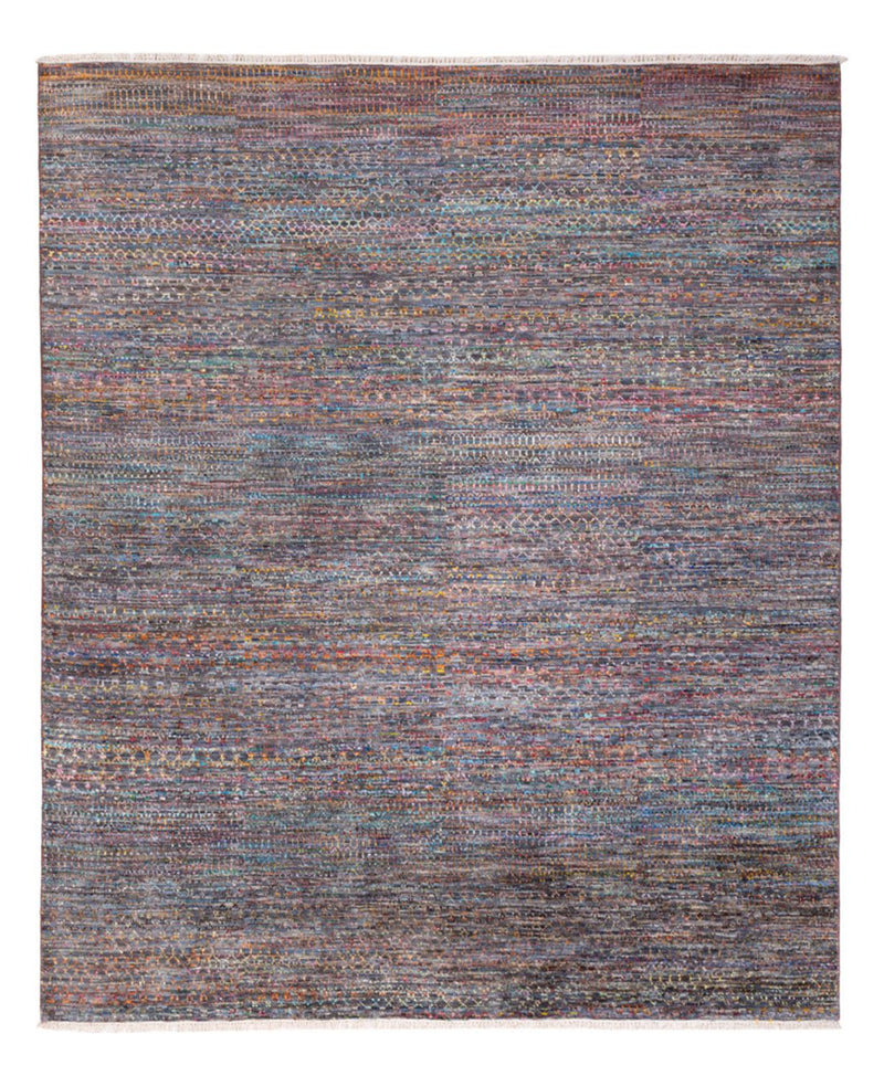 Designer tæppe - 304 x 249 cm - mørkeblå