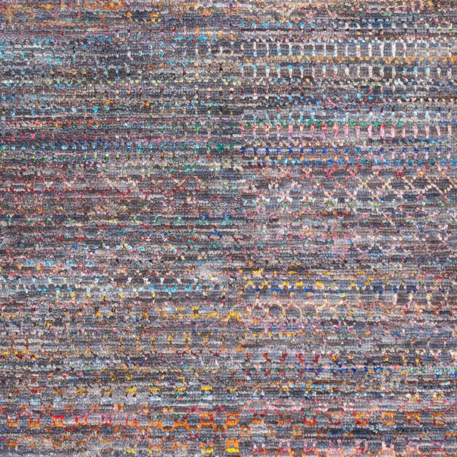 Designer tæppe - 304 x 249 cm - mørkeblå