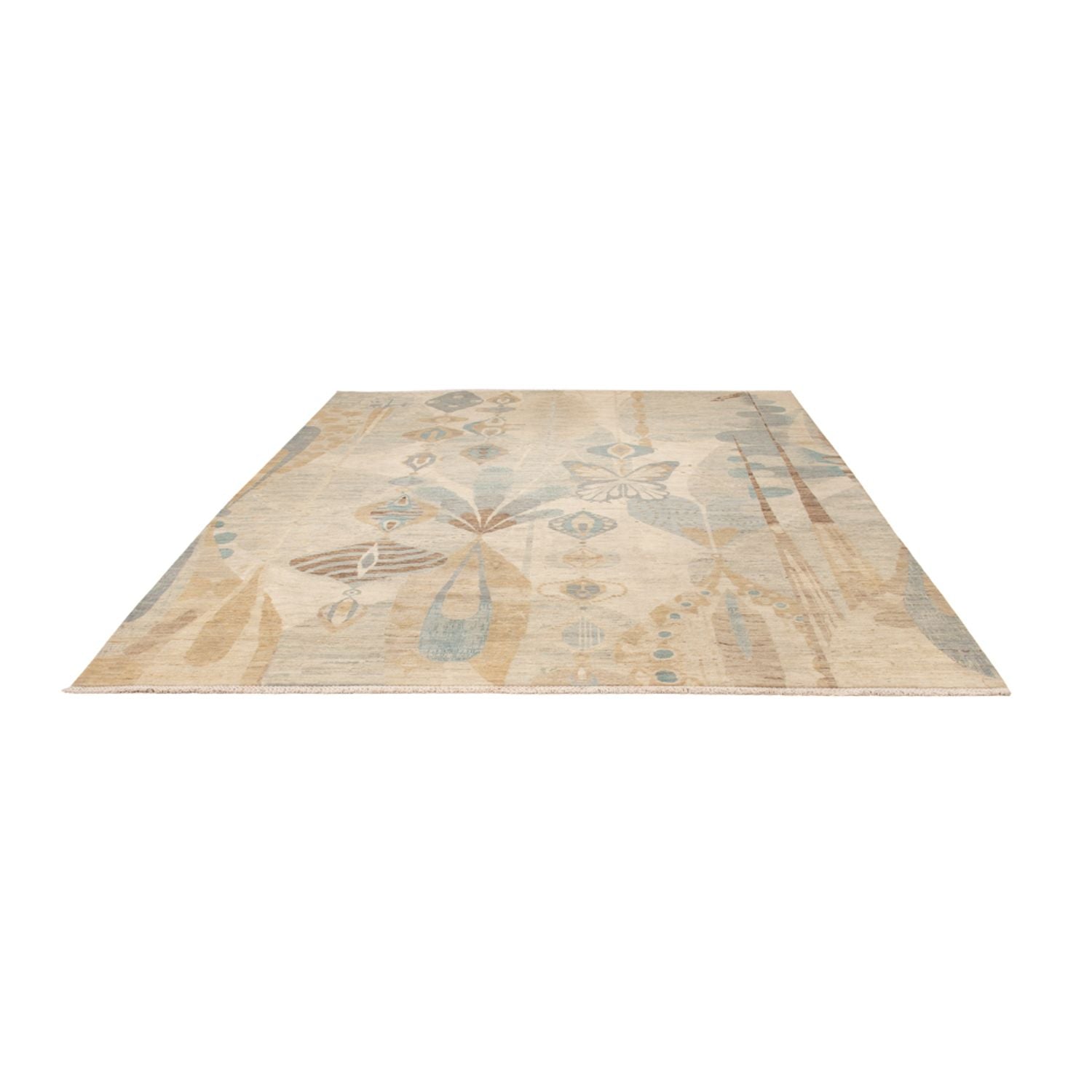 Designer tæppe - 305 x 246 cm - beige