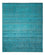 Designer tæppe - 300 x 247 cm - turkis