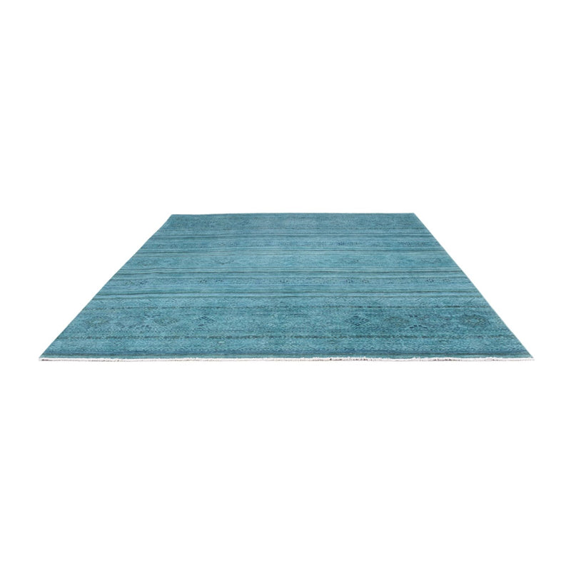 Designer tæppe - 300 x 247 cm - turkis