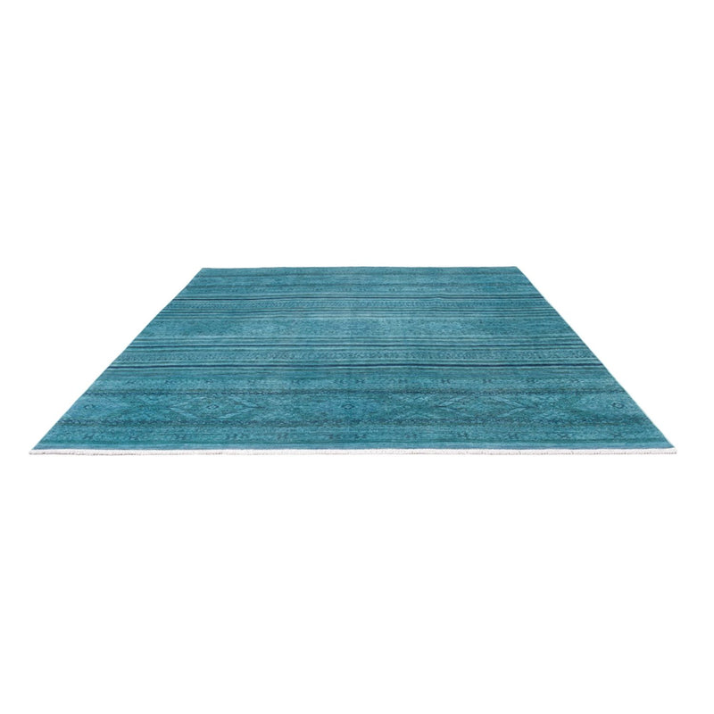 Designer tæppe - 288 x 240 cm - turkis