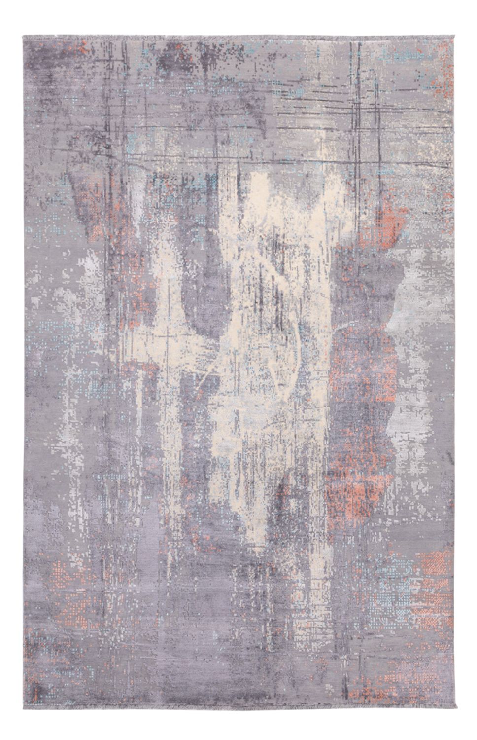 Designer tæppe - 308 x 203 cm - flerfarvet