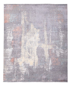 Designer tæppe - 306 x 255 cm - flerfarvet