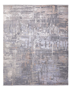 Designer tæppe - 311 x 249 cm - flerfarvet