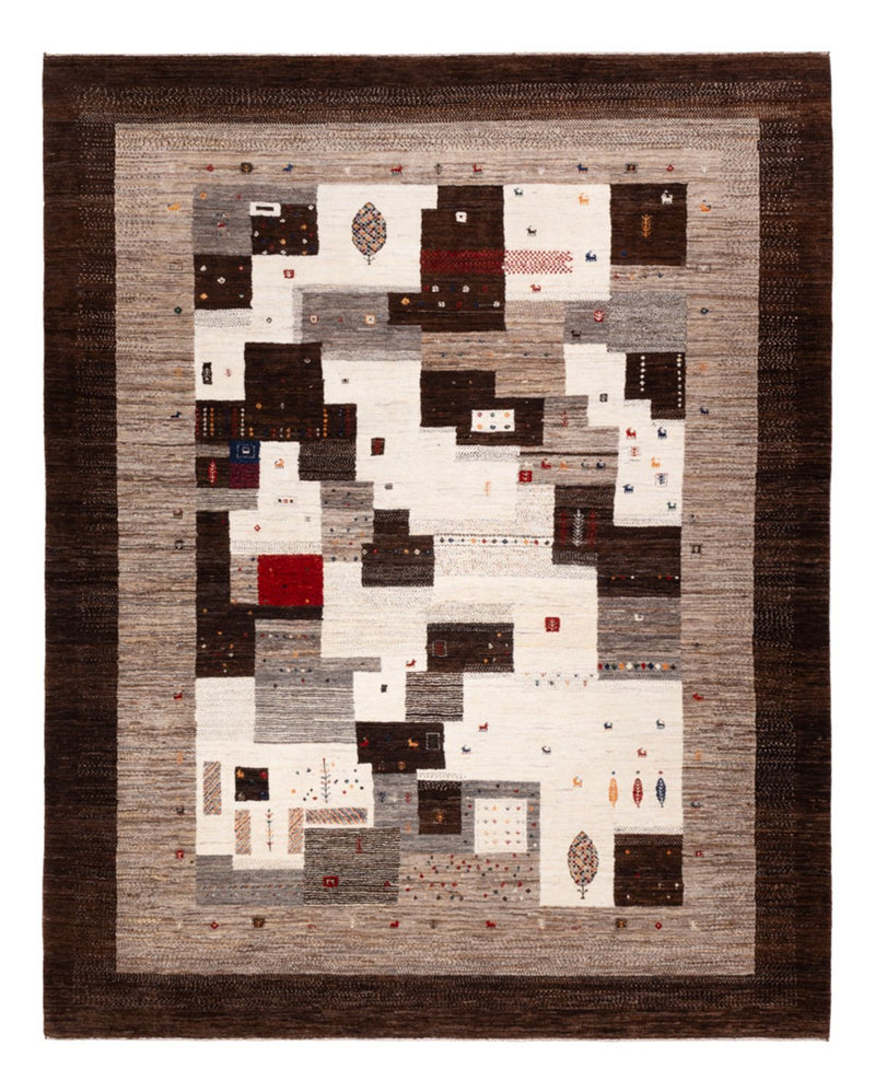 Gabbeh-tæppe - Loribaft Indus - 299 x 244 cm - flerfarvet