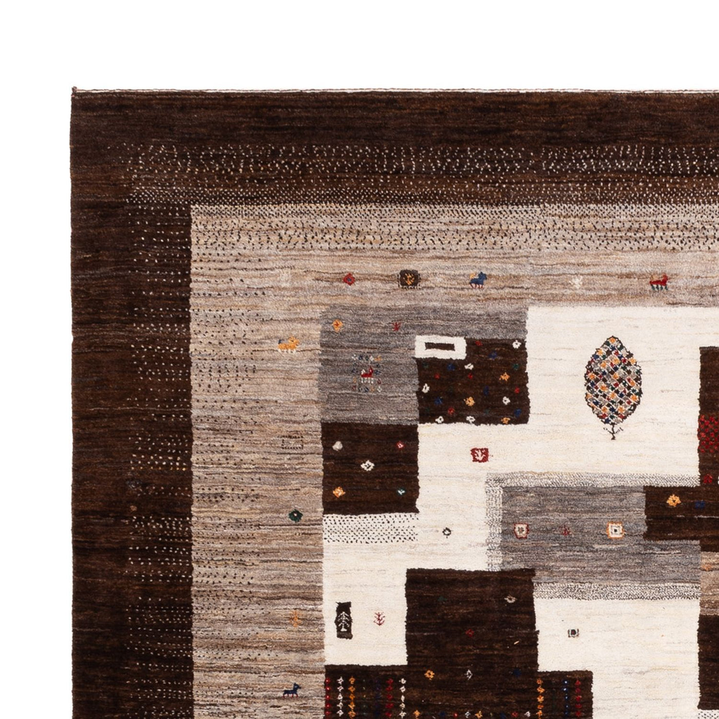 Indo Loribaft Tæppe 299x244cm - Uldtæppe