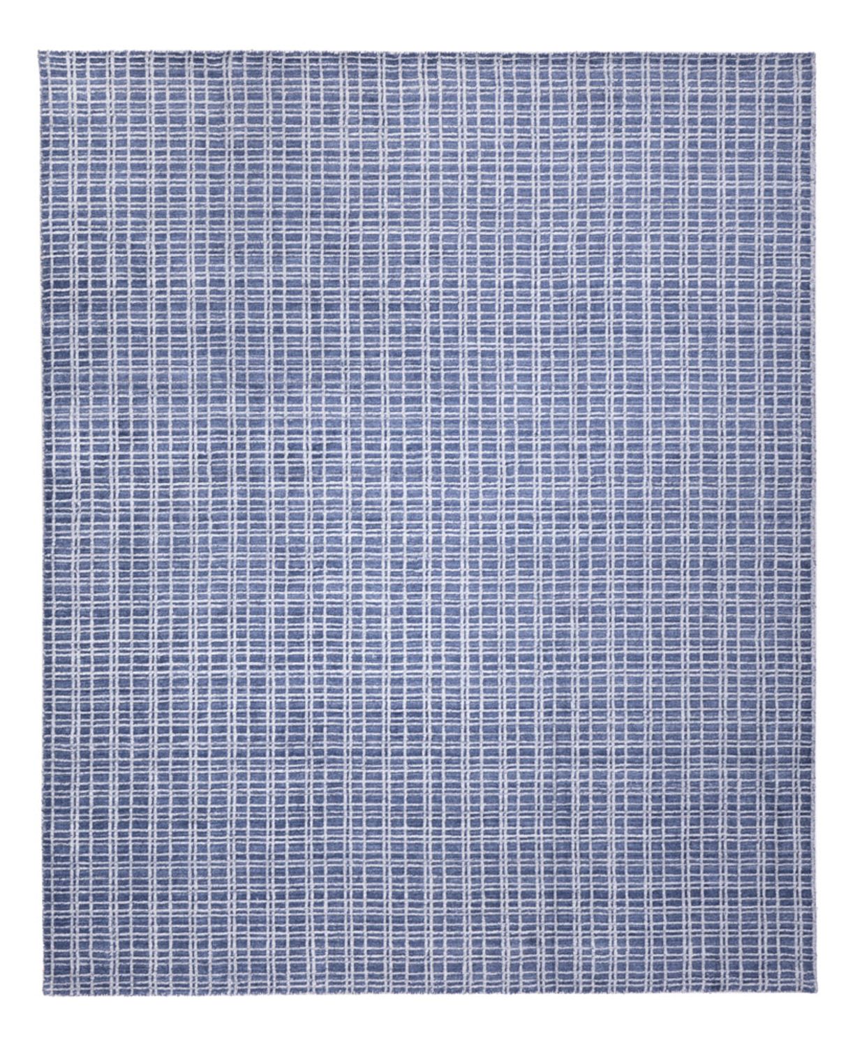 Designer tæppe - 302 x 248 cm - blå