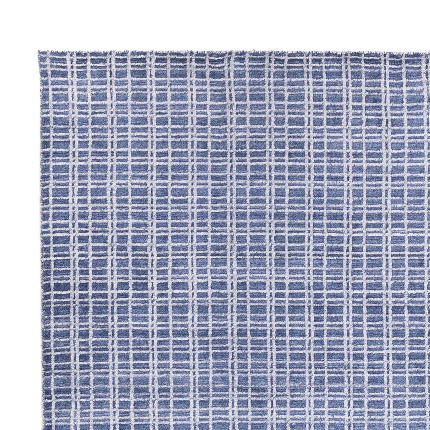 Designer tæppe - 302 x 248 cm - blå