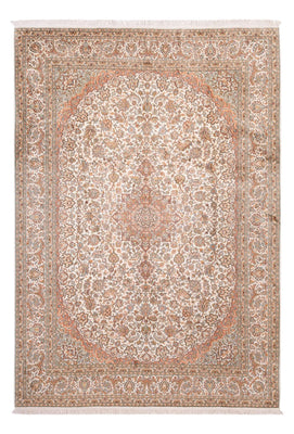 Silketæppe - Kashmir Silk - 314 x 219 cm - beige